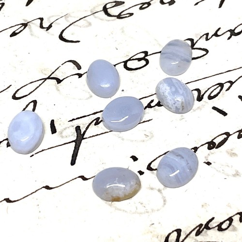 Lace agate cabochons for - 7,
