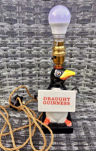 Guinness penguin lamp 1960 - penguin, 1960’s