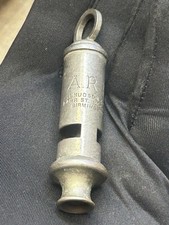 British Whistle A R P  J Hudson Barr St. Hockley Birmingham