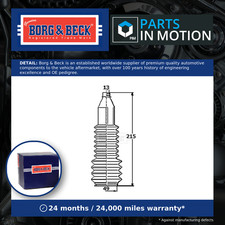 Steering Rack Boot fits SMART