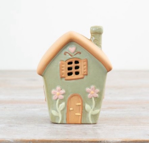 Tealight fairy house - tealight, 13.7cm