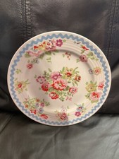 Cath Kidston Cranham Rose Blue Side Plate Ex Display