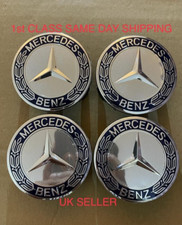 4X 75mm Mercedes Benze Alloy