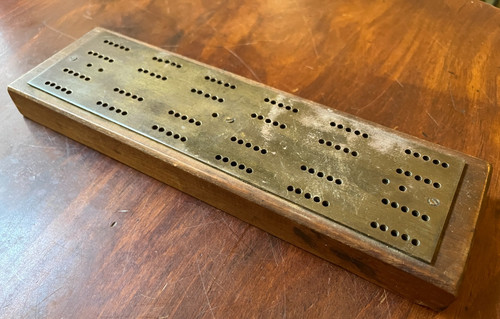 Vintage used cribbage - , board