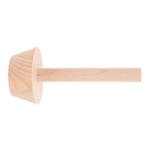 Wooden tart mold - pastry, tamper