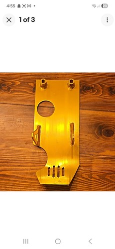 Engine protect guard skid - engine,