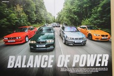 Original CC 2016 extracted mag article: BMW M3 & EVO E30, E36 GT, E46 CS CSL GTS