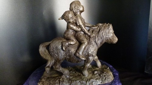 Heredities cold cast bronze - heredities,