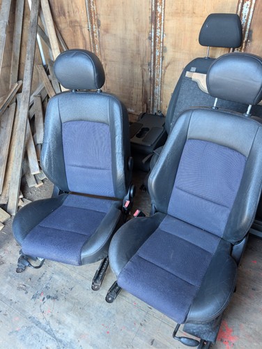 Bora half leather seats - half,