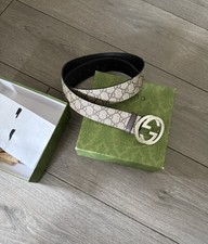 Gucci GG Supreme Canvas Belt