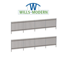 Wills SSM317 Modern Palisade Fencing OO/HO Gauge Kit