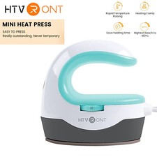 Heat Press Mini Heat Press Machine Small Heat Press Portable Iron Press HTVRONT 