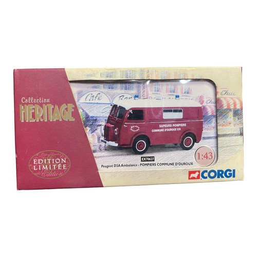 Corgi heritage ex70627 - corgi, peugeot