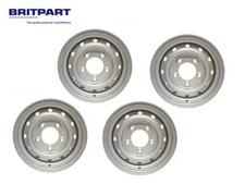 Britpart Wolf Style Steel Road Wheel in Silver - ANR4583SILVER Defender wheel X4
