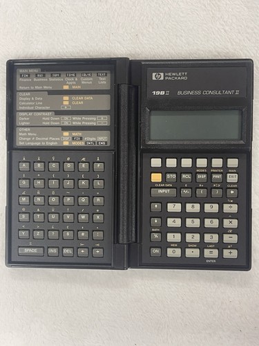 Vtg 1986 hewlett - packard, hp