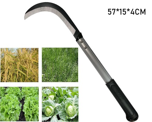 57cm gardening head scythe - gardening,