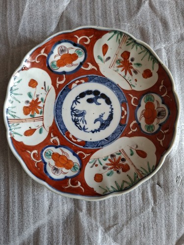 Imari porcelain plate - imari,