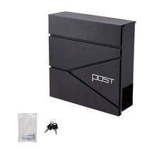 Wall Mounted Mailbox with Lock