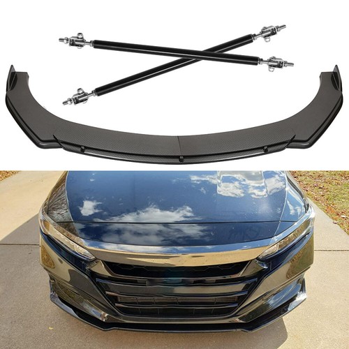 Carbon front bumper - carbon, lip