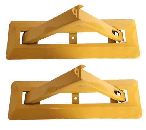 Folding parking barrier - 2x,