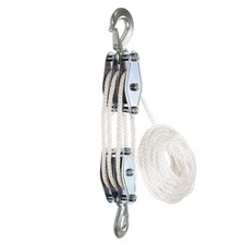 Rope Hoist Pulley System With