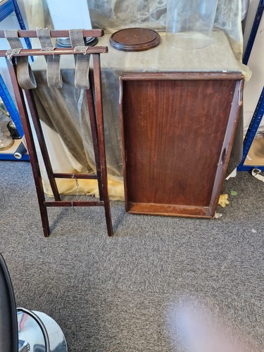 Vintage mahogany butlers tray - mahogany,