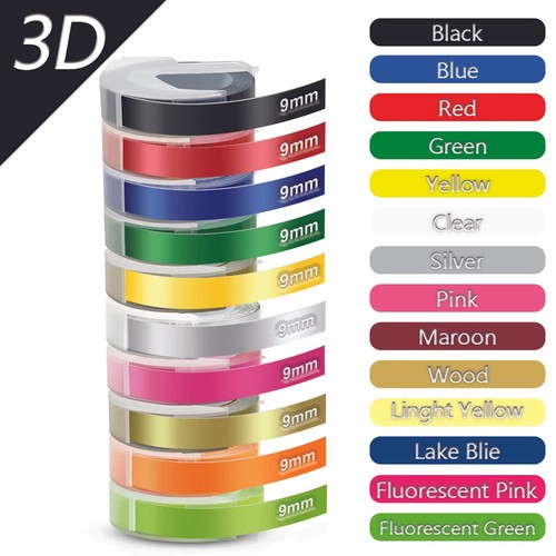 Dymo 9mm embossing - dymo, 3d