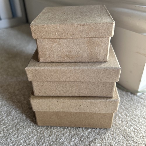 Square shaped boxes craft - 3,