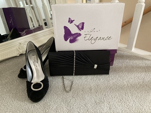 Luna satin shoes - satin, and