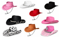 Cowboy Cowgirl Hat Fancy Dress