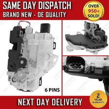 VW GOLF MK4 1997-2006 REAR RIGHT DRIVERS SIDE DOOR LOCK CATCH ACTUATOR MECHANISM