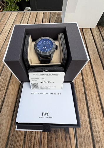 Iwc pilot timezoner ceratanium - iwc,