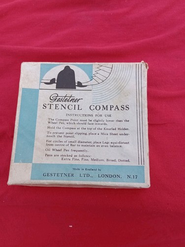 Gestetner stencil compass - stencil,