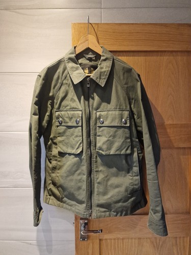Belstaff waxed hedger jacket - hedger,