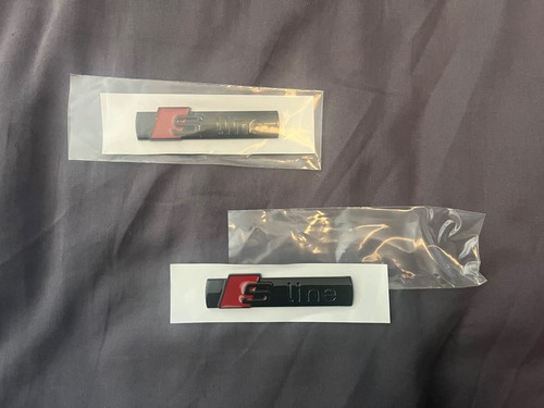 Audi line metal gloss - metal, black