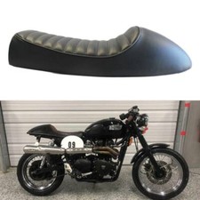 Black Motorcycle Hump Seat