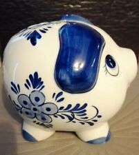 Handpainted Delfts Blauw 174 Piggy Bank (EST GBP UK £27 post+20%VAT INC)