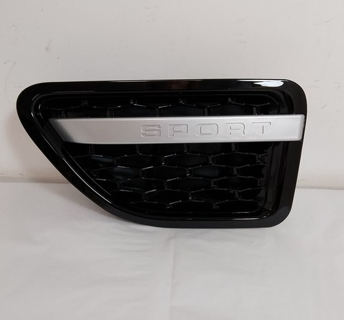 Black silver side - side, vent