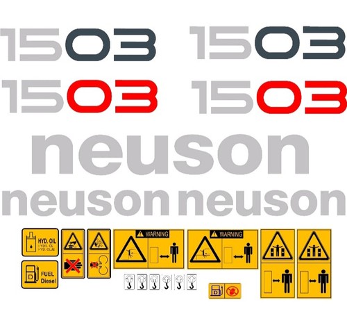 Neuson 1503 sticker decal kit - decal,