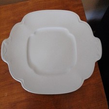 Vintage Johnson Brothers Cake Plate Greydawn 