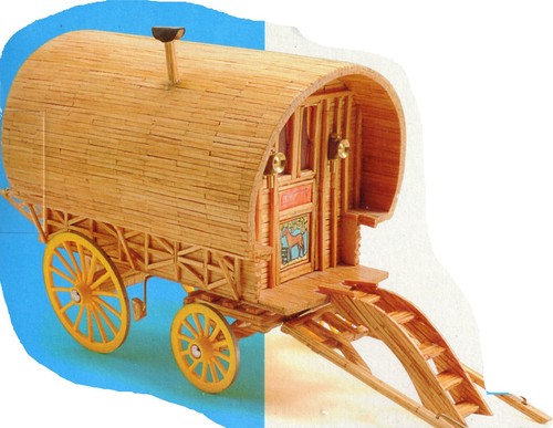 Matchstick model kit bow top - matchstick,