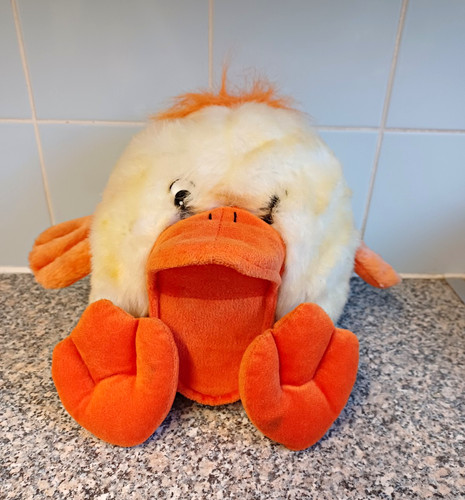 Plush duck soft toy small - plush,