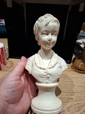Lovely Vintage Alabaster Bust