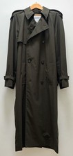 Burberry Long Wool Trench Coat