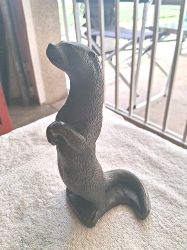 Vtg cold cast bronze - cast,