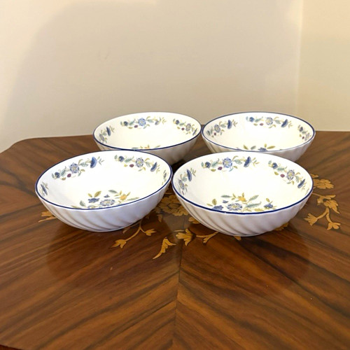 Minton haddon hall blue bone - haddon,