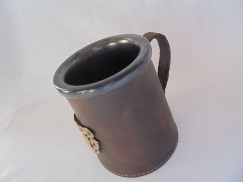 Vintage real hide leather - vintage,