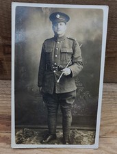 Vintage RPPC Postcard: WWI