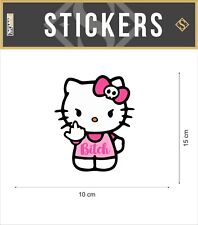 Hello Kitty Car Van Sticker Cute Laptop Decal Waterproof Vinyl Self Adhesive