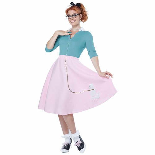 1950s pink sock hops - 1950s,